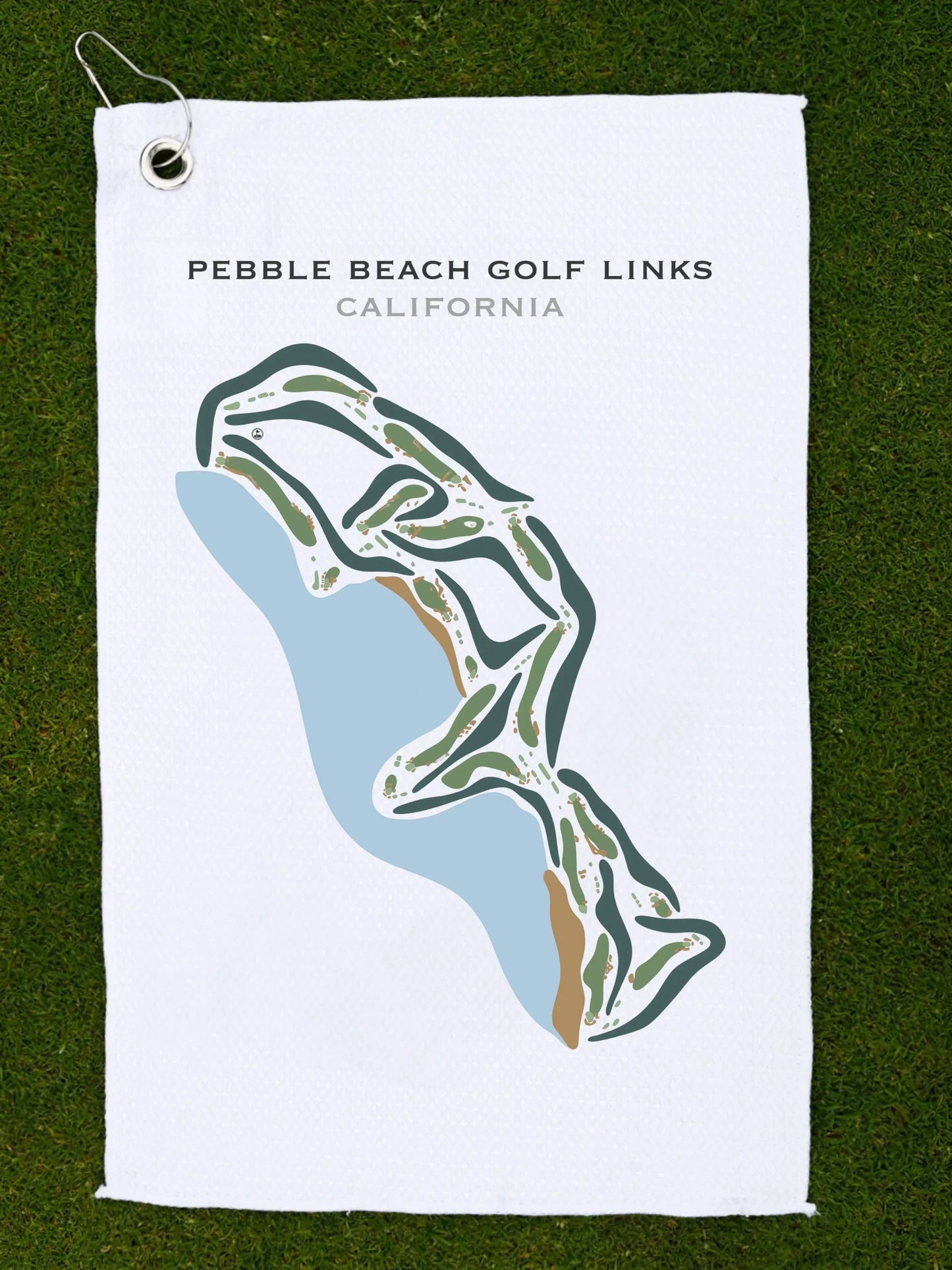 Pebble Beach Golf Links, California - Gradient Style - GOLF LEAGUE