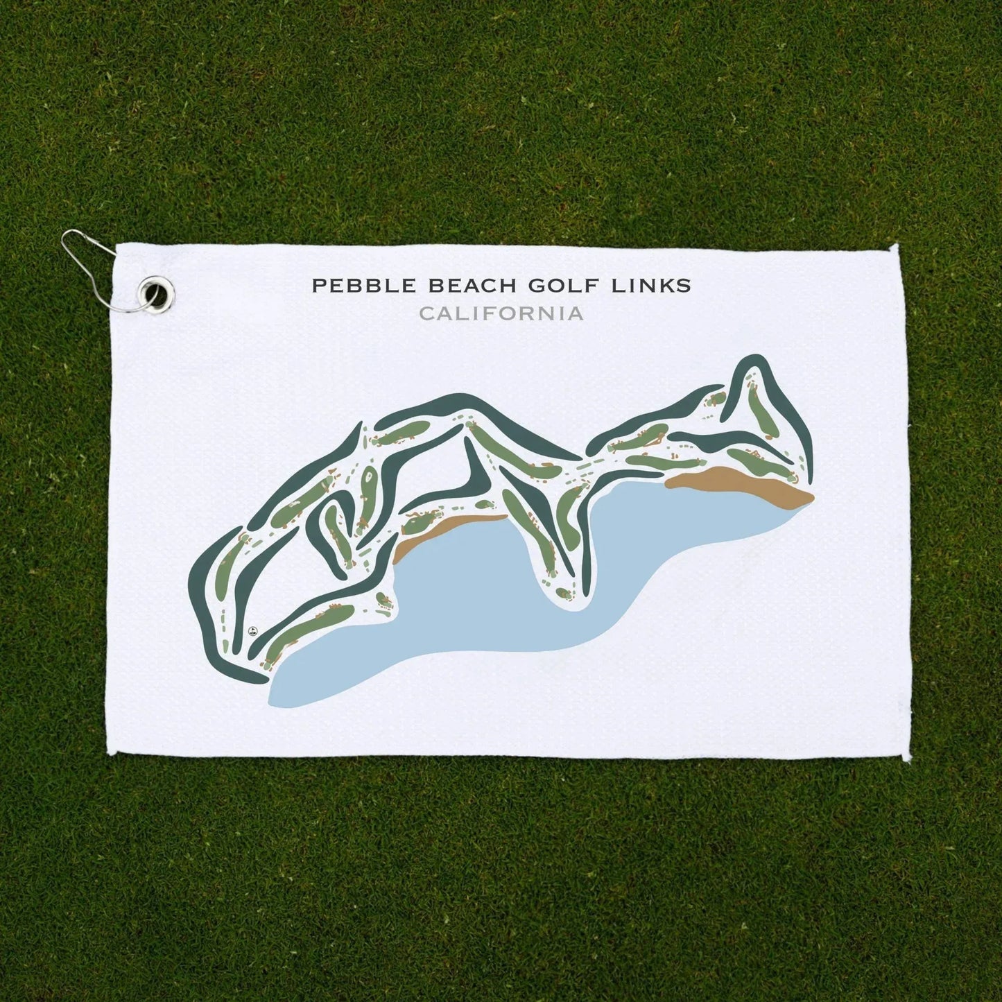 Pebble Beach Golf Links, California - Printed Golf Course - GOLF LEAGUE