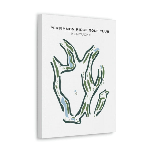 Persimmon Ridge Golf Club, Kentucky - Printed Golf Course