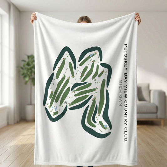 Petoskey Bay View Country Club, Michigan - Printed Golf Courses