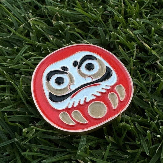 Daruma Lucky Charm Ball Marker - GOLF LEAGUE