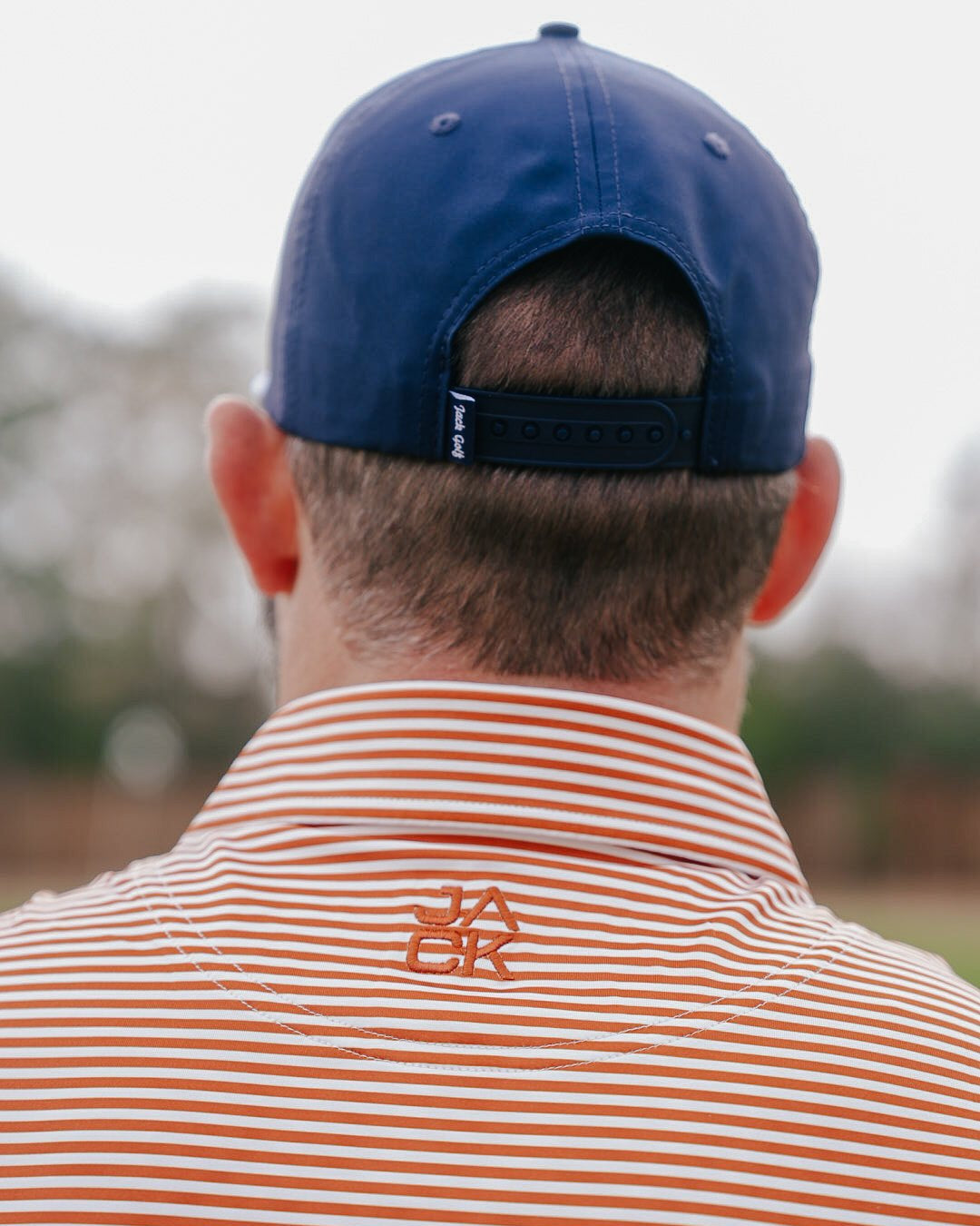 Burnt Orange Stripes
