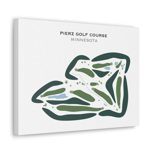 Pierz Golf Course, Minnesota - Printed Golf Courses