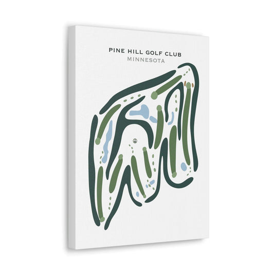 Pine Hill Golf Club, Minnesota - Printed Golf Courses