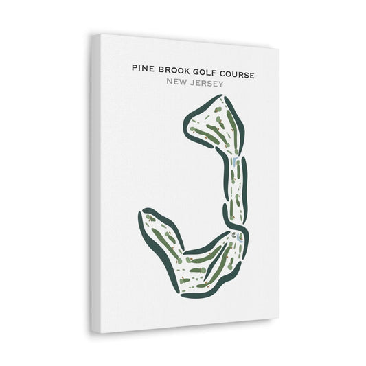 Pine Brook Golf Course, New Jersey - Printed Golf Courses