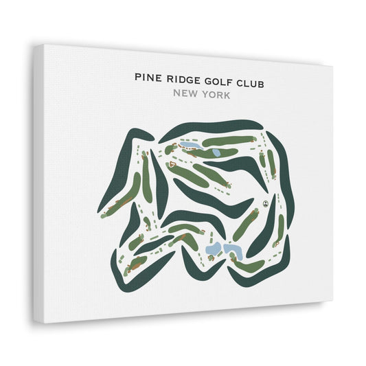 Pine Ridge Golf Club, New York - Printed Golf Courses