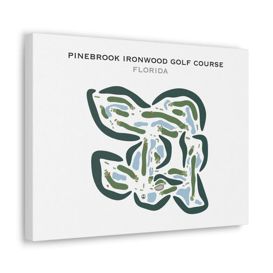 Pinebrook Ironwood Golf Course, Florida - Printed Golf Courses