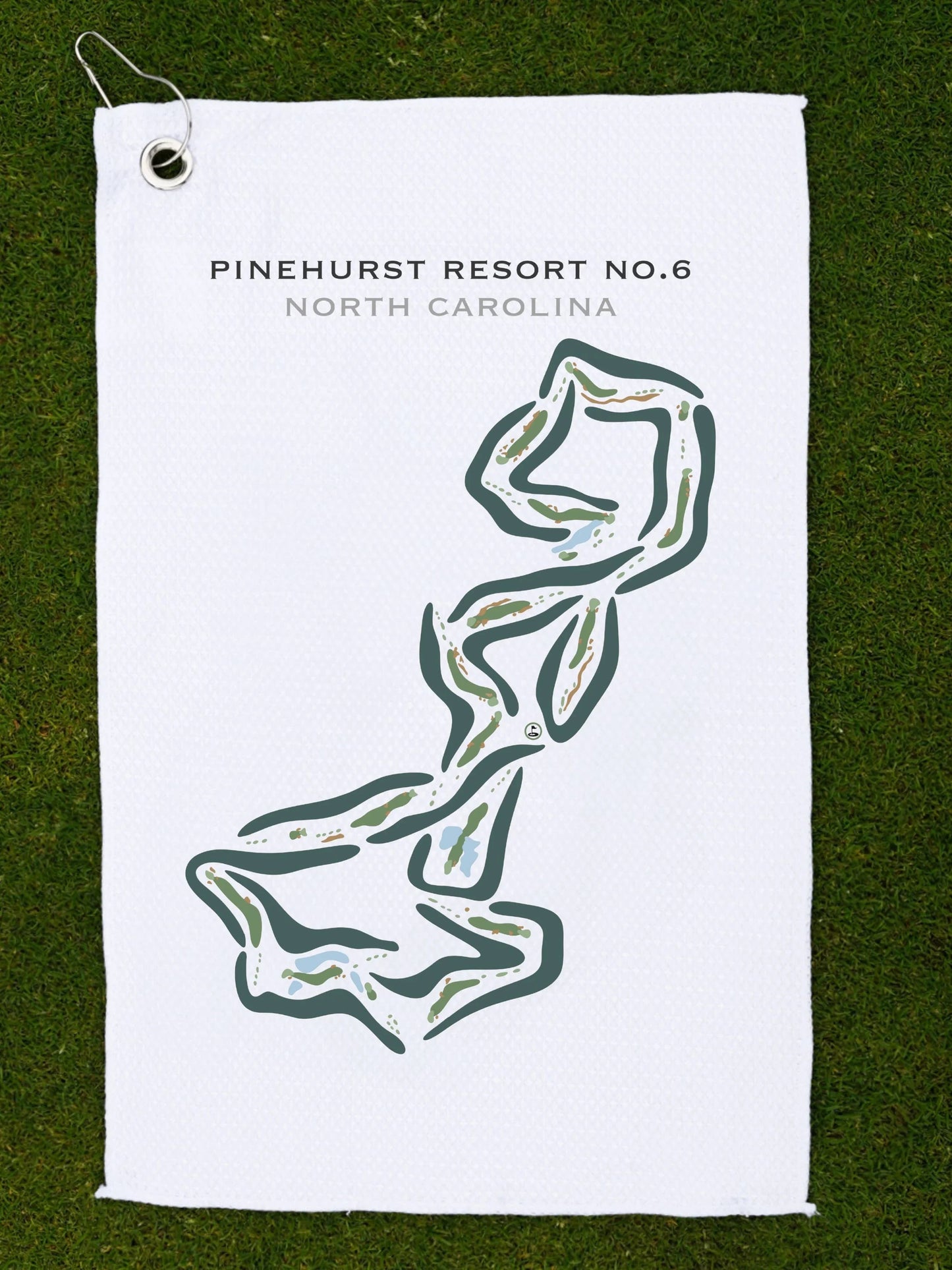 Pinehurst Resort #6, North Carolina - Printed Golf Courses