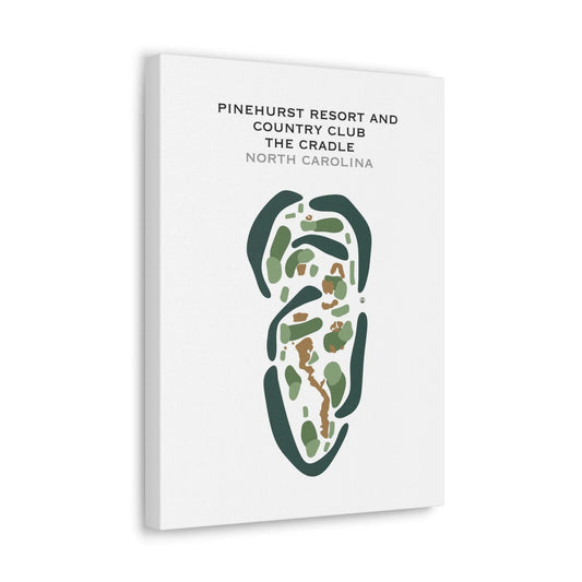 Pinehurst Resort and Country Club, The Cradle, North Carolina - Printed Golf Courses
