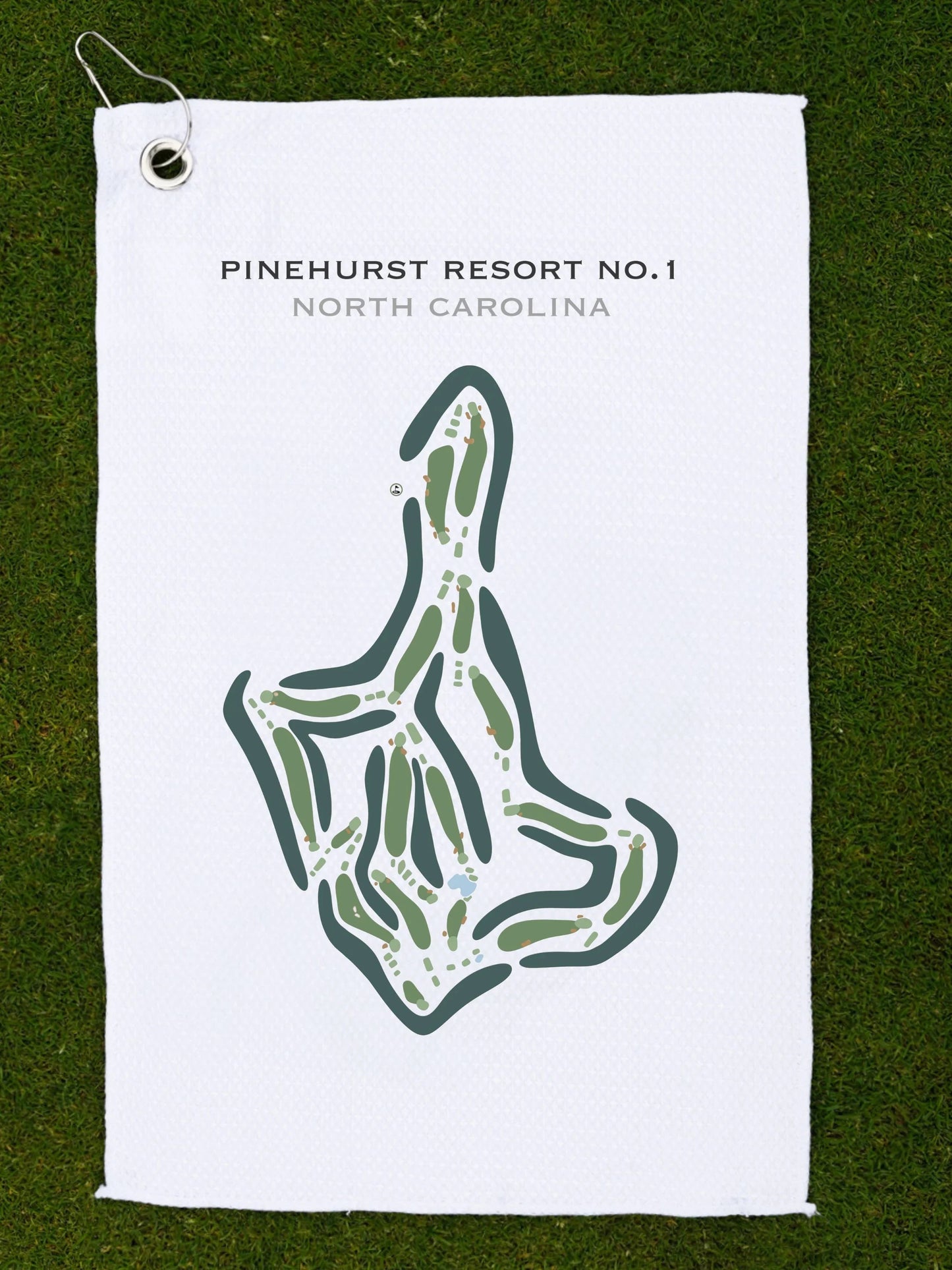 Pinehurst Resort #1, North Carolina - Printed Golf Courses