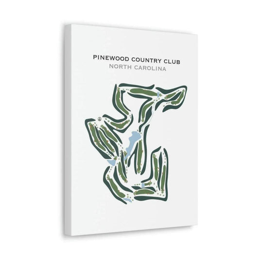 Pinewood Country Club, North Carolina - Printed Golf Courses
