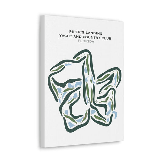 Piper's Landing Yacht & Country Club, Florida - Printed Golf Courses