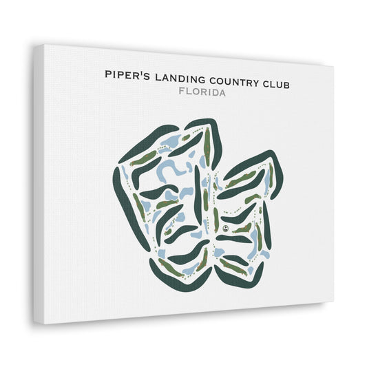 Piper's Landing Country Club, Florida - Printed Golf Courses