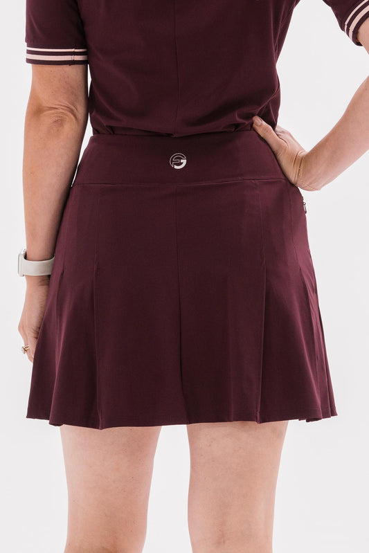 Core Pleated Skirt