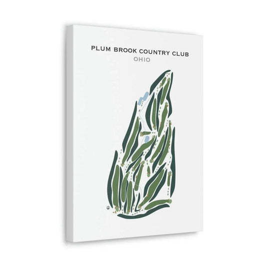 Plum Brook Country Club, Ohio - Printed Golf Courses
