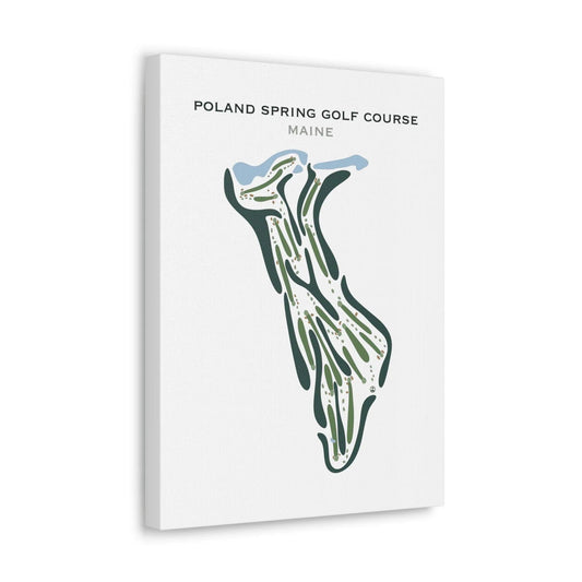 Poland Spring Golf Course, Maine - Printed Golf Courses