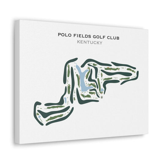 Polo Fields Golf Club, Kentucky - Printed Golf Course
