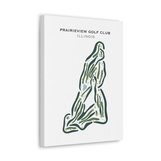 PrairieView Golf Club, Illinois - Printed Golf Courses