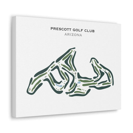 Prescott Golf Club, Arizona - Printed Golf Course