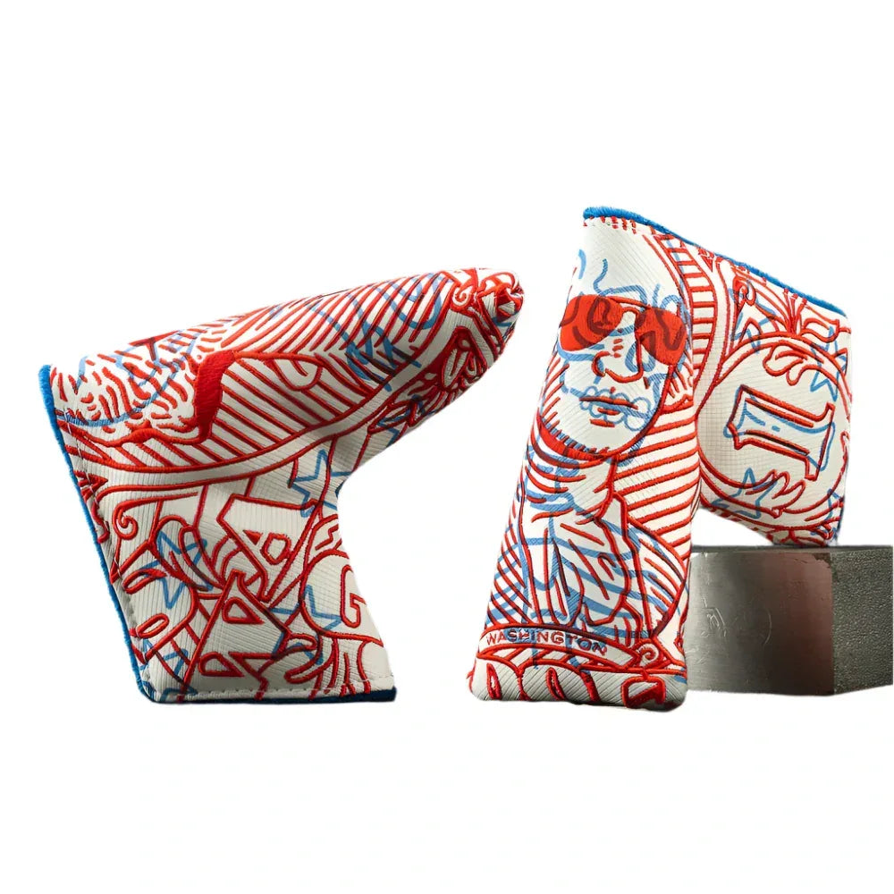 Swag Golf - 3D George Washington Blade Putter Headcover *opened, no bag* - GOLF LEAGUE