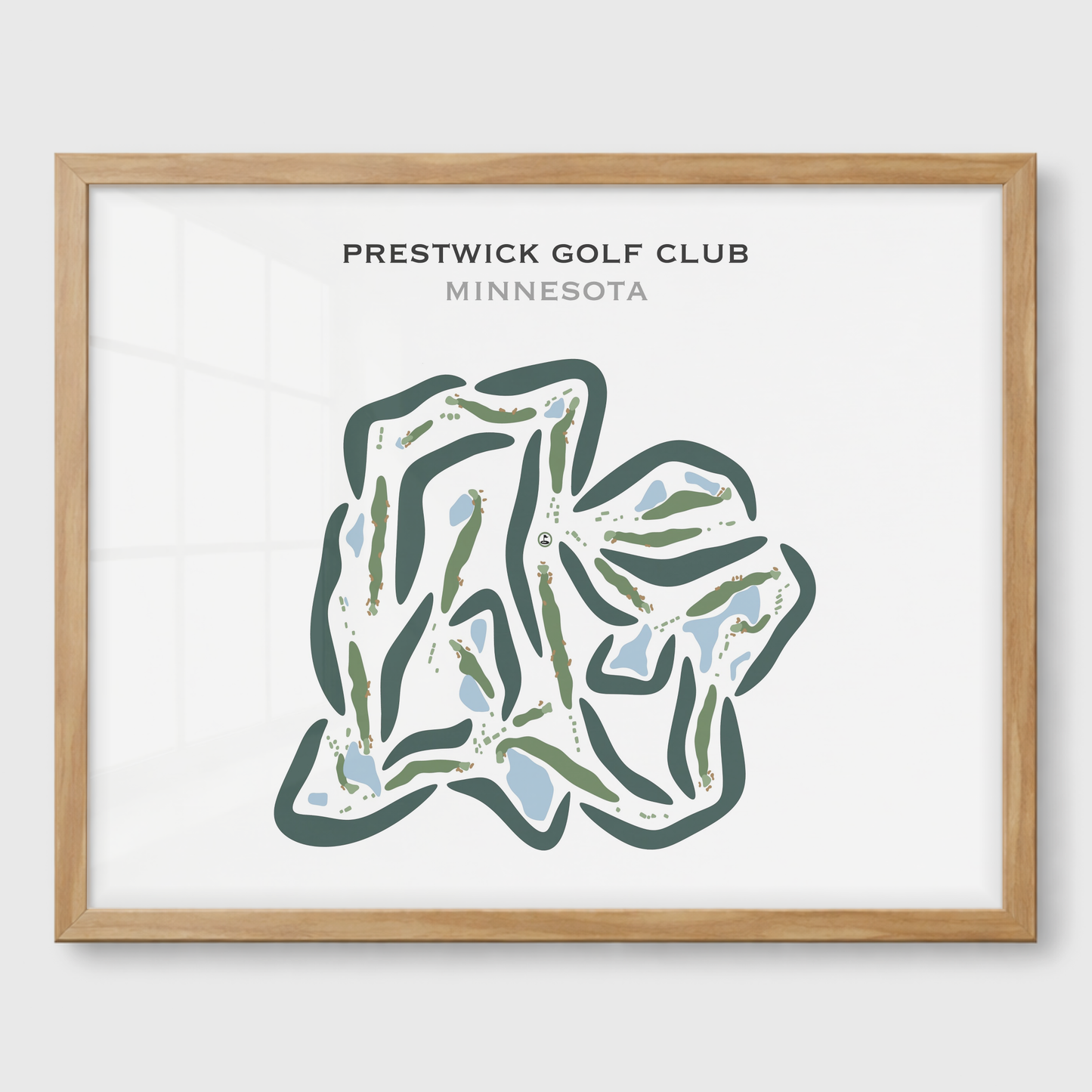 Prestwick Golf Club, Minnesota - Printed Golf Courses