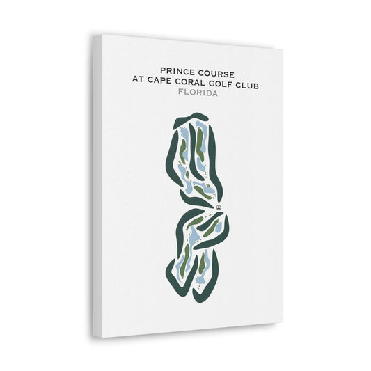 Prince Course at Cape Royal Golf Club, Florida - Printed Golf Courses