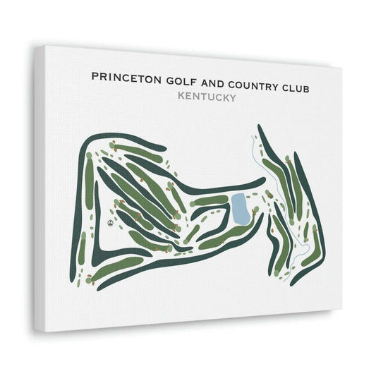 Princeton Golf & Country Club, Kentucky - Printed Golf Courses