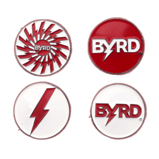 BYRD BALL MARKERS - All logos