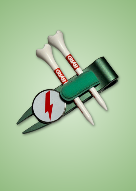 THE BYRD GOLF CADDIE CLYP - Green: Secure Your Gear