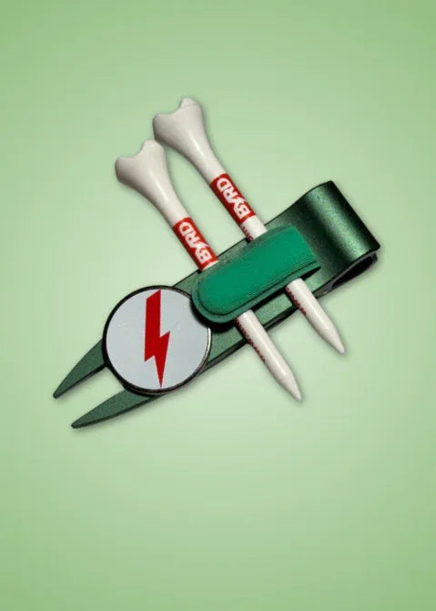 THE BYRD GOLF CADDIE CLYP - Green: Secure Your Gear - GOLF LEAGUE