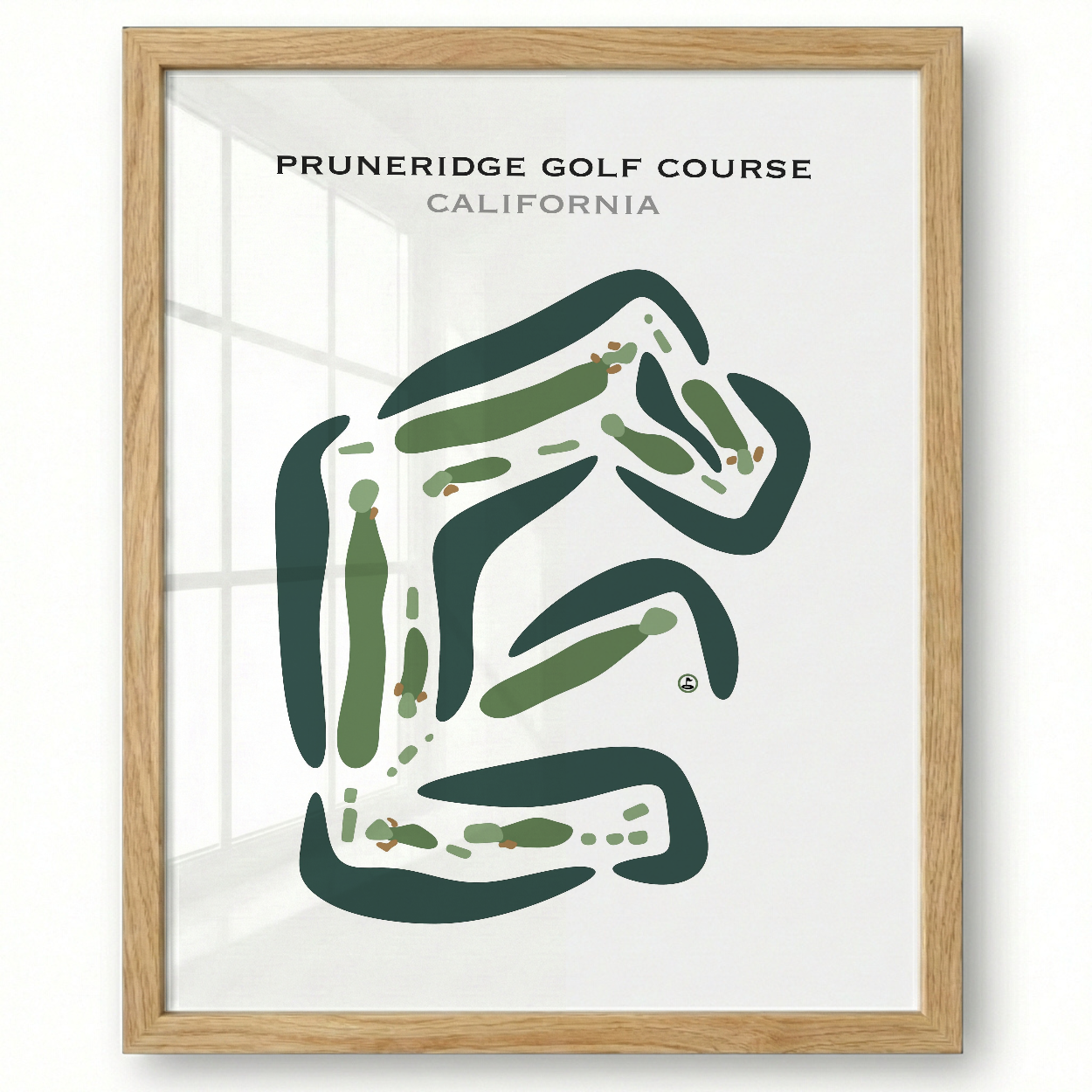 Pruneridge Golf Course, California - Printed Golf Courses