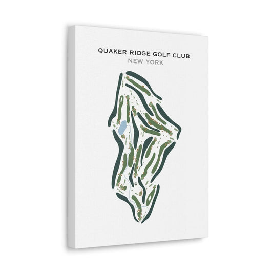 Quaker Ridge Golf Club, New York - Printed Golf Course