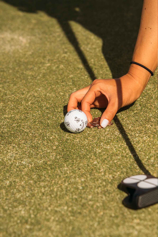 Queen of Clubs Ball Marker