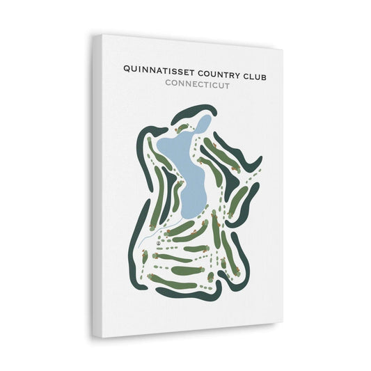 Quinnatisset Country Club, Connecticut - Printed Golf Courses