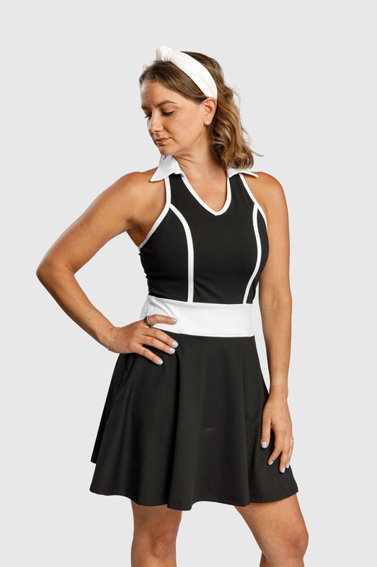 Vita Contrast Dress - GOLF LEAGUE