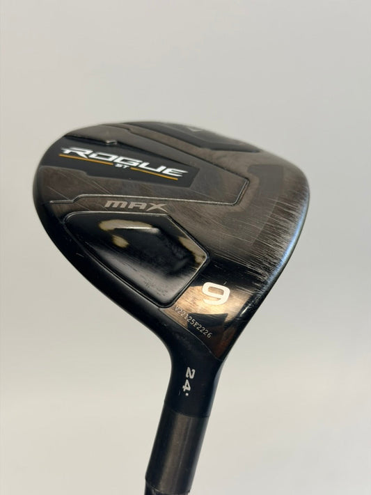 Callaway Rogue ST MAX 9 Wood 24° HZRDUS 62g 6.5 X-Stiff RH Used