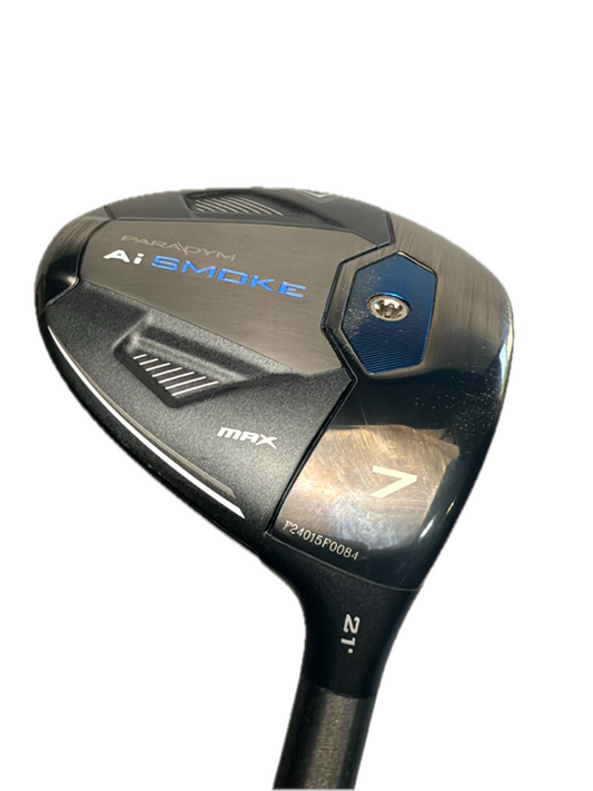 Callaway Ai Smoke MAX 7 Wood 21° RH Graphite Design Tour AD UB-5 Stiff (Used)
