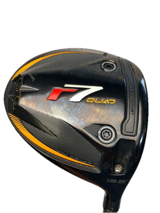 TaylorMade R7 Quad Mini Driver 13.5° RH Speeder NX 6-S Stiff (Used)
