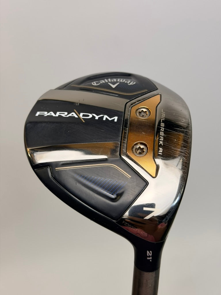 Callaway Paradym 7 Wood 21° RH HZRDUS 60g 5.5 Regular MasterWrap