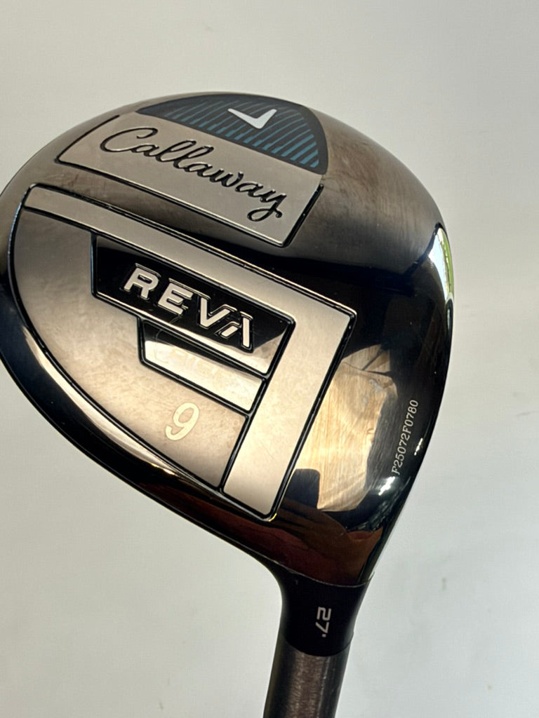 Callaway REVA RISE 9 Wood 27° RH LIN-Q Lite 4F1 Ladies 40.25in