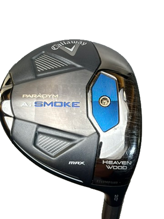 Callaway Paradym Ai Smoke MAX Heavenwood 20° Cypher Fifty 5.5