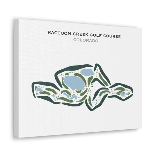 Raccoon Creek Golf Course, Colorado - Printed Golf Courses