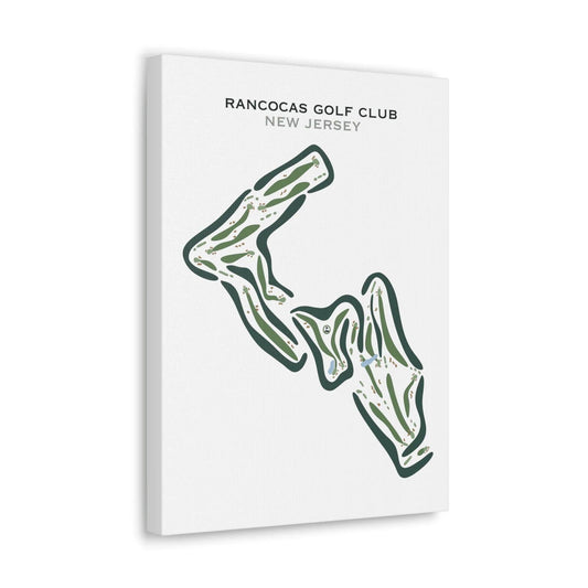 Rancocas Golf Club, New Jersey - Printed Golf Courses