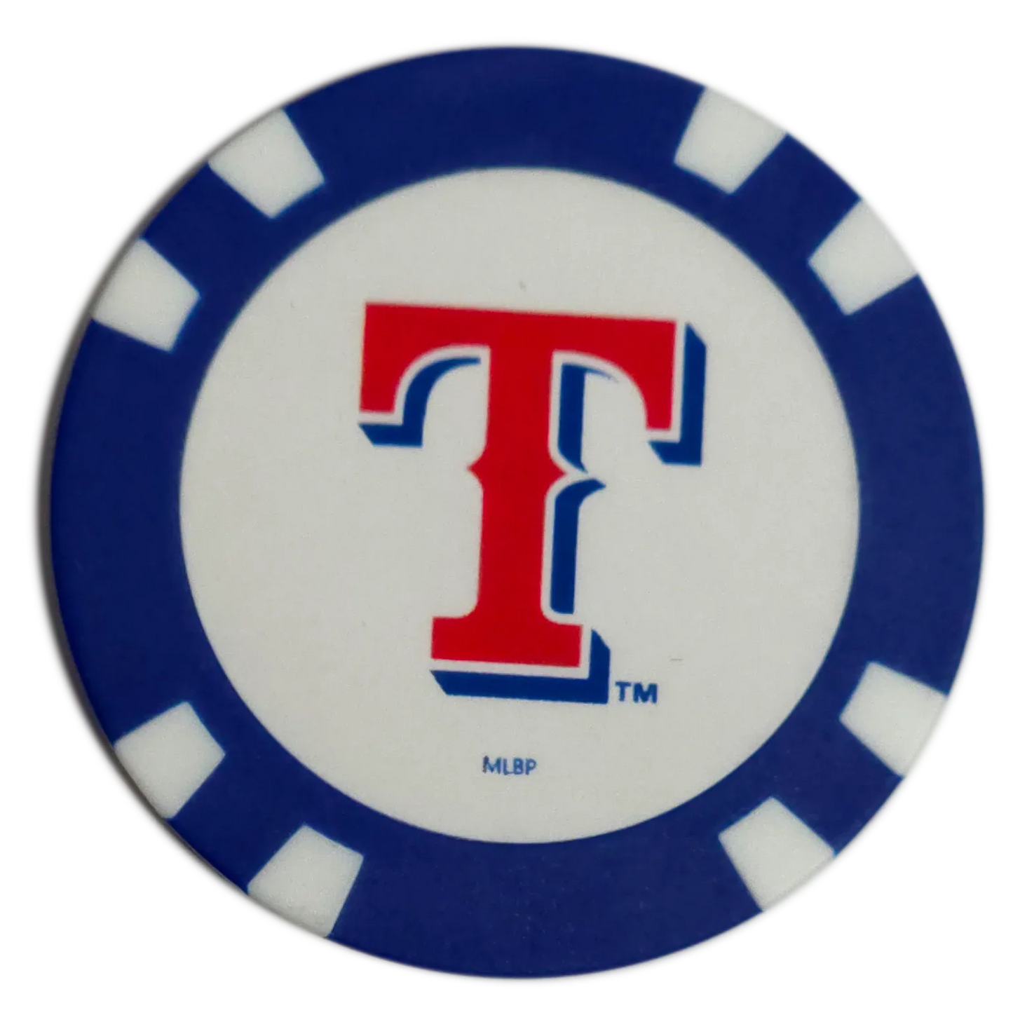 Officially Licensed Texas Rangers Poker Chip Golf Ball Marker - GOLF LEAGUE