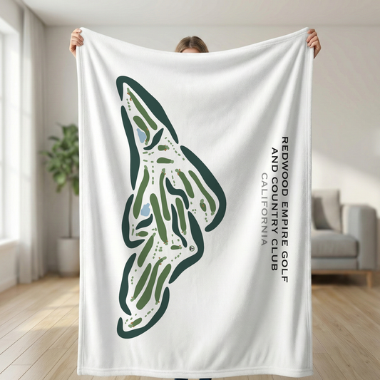 Redwood Empire Golf & Country Club, California - Printed Golf Courses