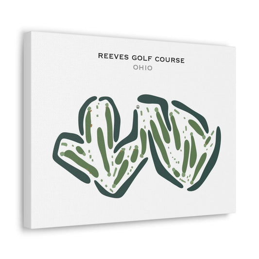 Reeves Golf Course, Ohio - Printed Golf Courses