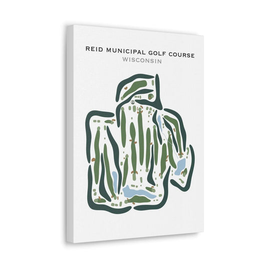 Reid Municipal Golf Course, Wisconsin - Printed Golf Courses