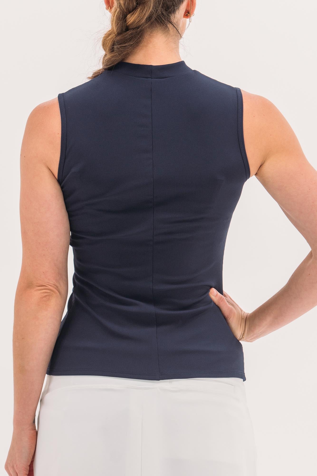 Rib SL Mock Neck Top