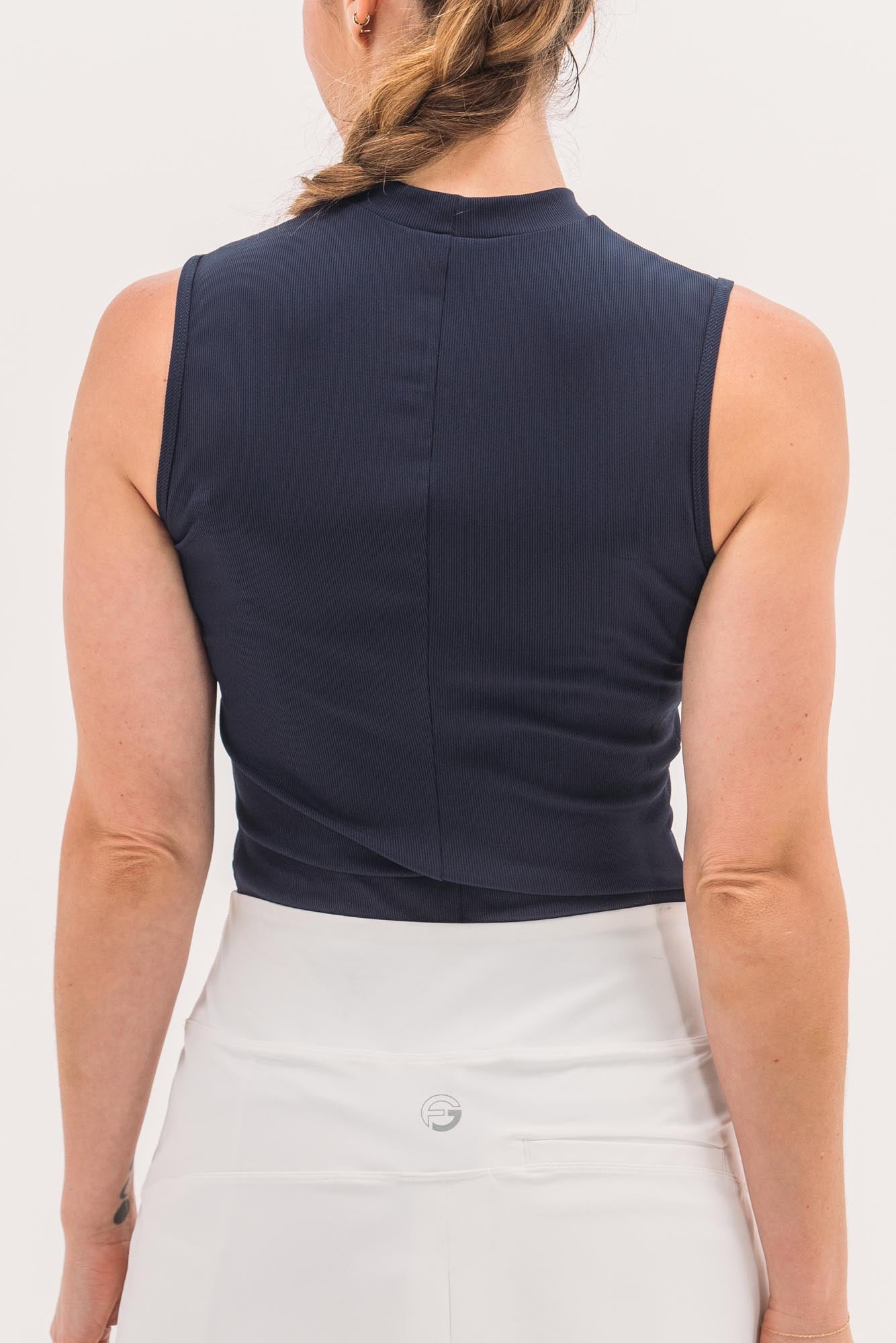 Rib SL Mock Neck Top