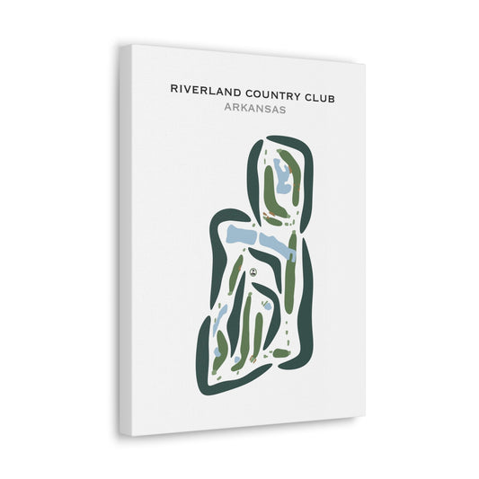 Riverland Country Club, Arkansas - Printed Golf Courses